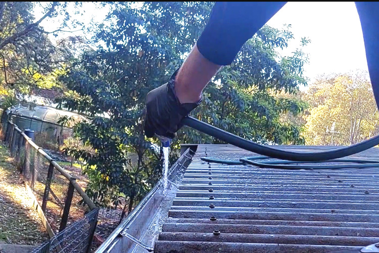 

Achieving exceptional results in gutter cleaning in nowra, the chosen company employs a straightforward garden hose to enhance their cleaning efforts.